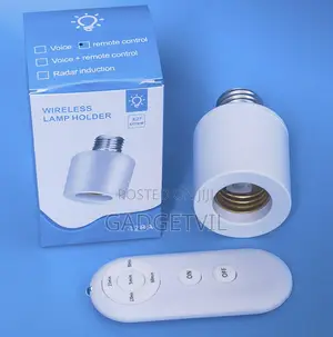 E27 Screw-in Wireless Remote Control Lamp Holder
