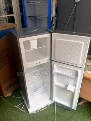 Brand New Skyrun 138l Refrigerator – Silver/Grey Color