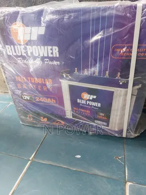 Blue Power Solar Tubular Battery 240ah/12v