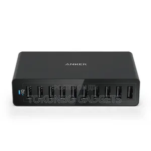Anker Powerport 10 60w 10-Port Usb Charger.