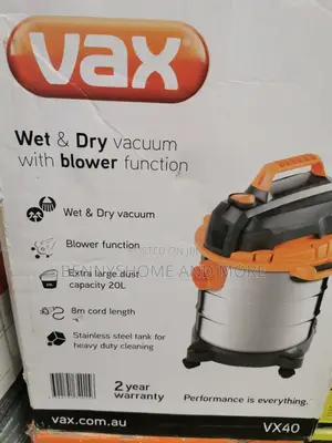 Vax Vx40 Wet and Dry Vacuum Cleaner