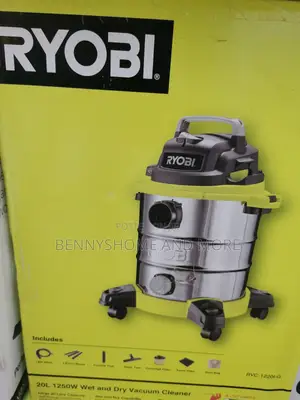 Ryobi 20l 1250w Wet and Dry Vacuum Cleaner
