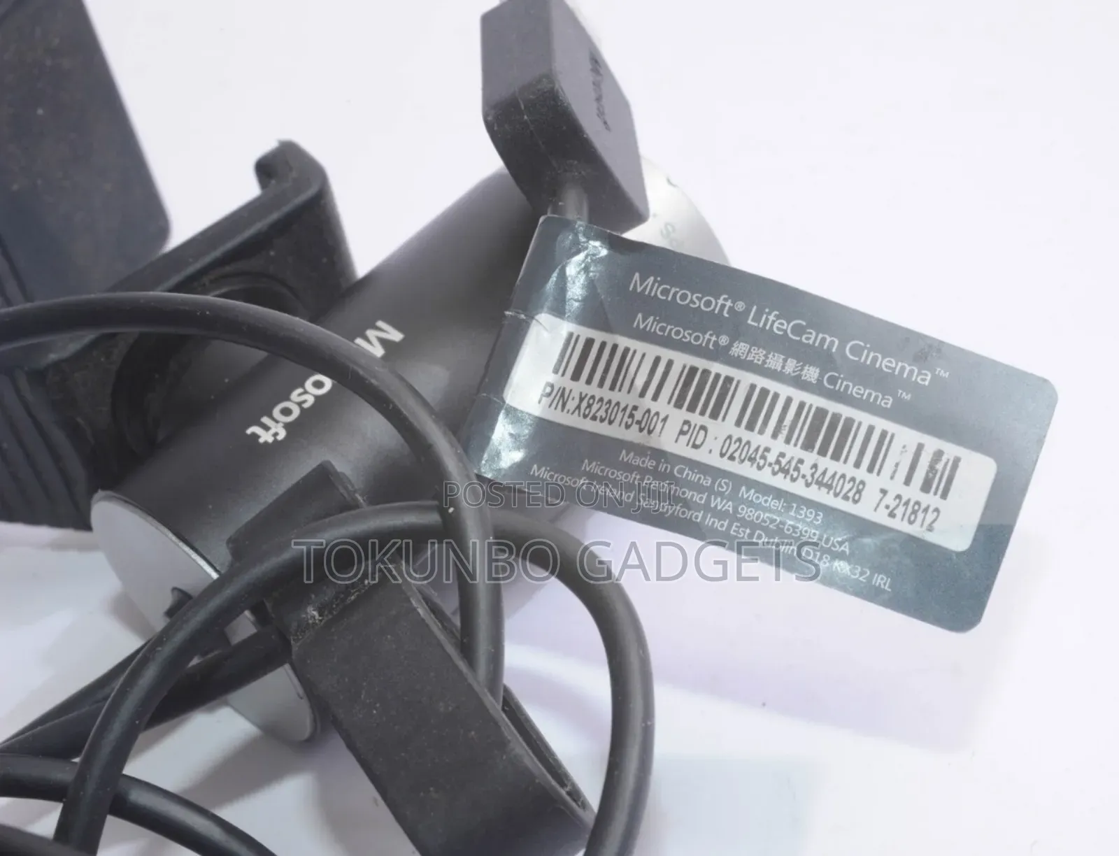 Microsoft Lifecam Cinema Webcam/Microphone - 720p