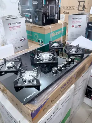 Original Polystar 5 Burner Inbuilt Gas Cooker Pv-Ub5g5848