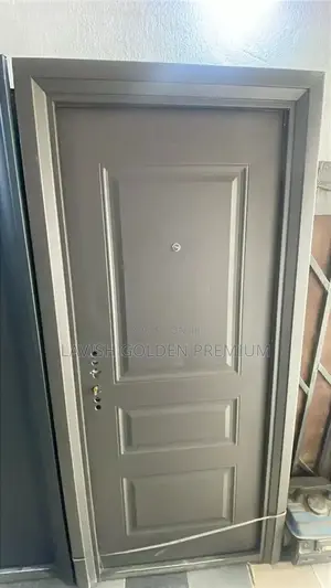 Modern Steel Security Door.