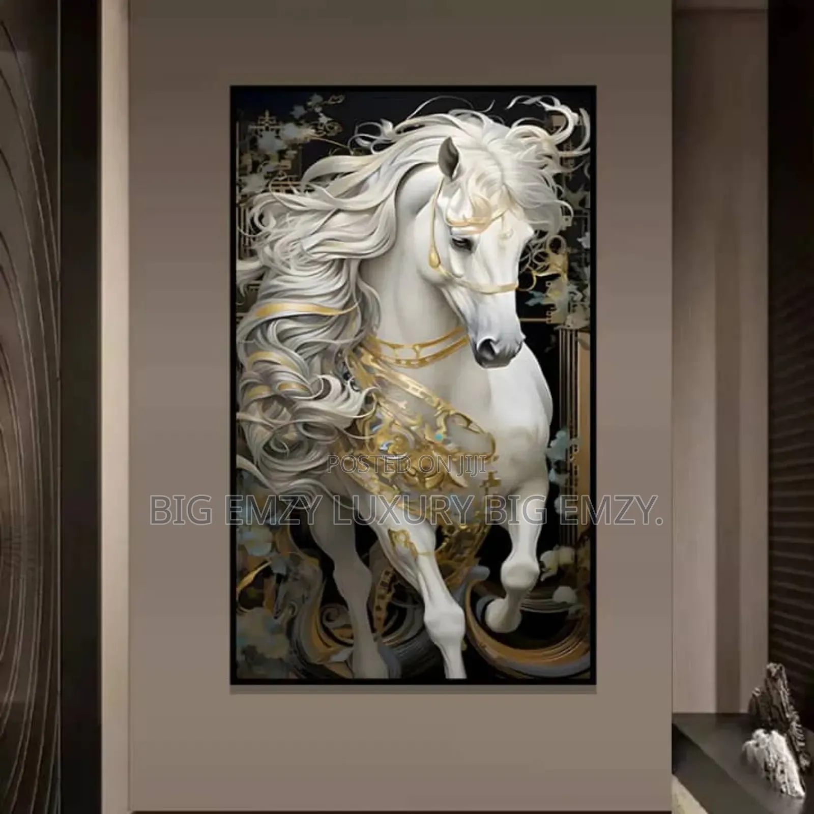Horse Wall Decor Frame Lights.
