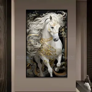 Horse Wall Decor Frame Lights.