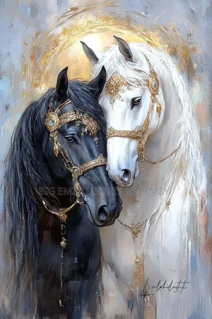 Horse Wall Decor Frame Lights.