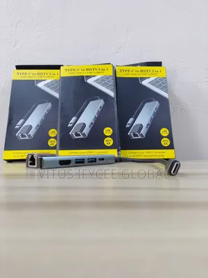Type C 5 in 1 Adepter