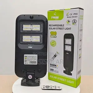 100w Iwin Rechargeable Solar Street Light