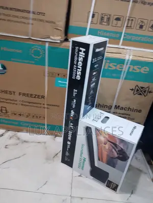 Brand-New Hisense Soundbar 500w With Powerful Audio Output