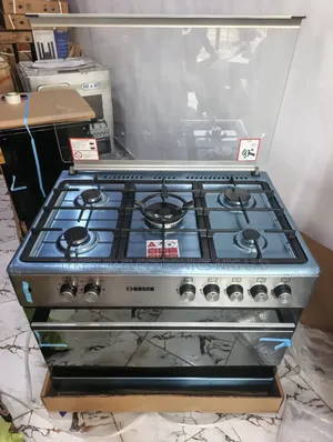 Original 90cm Bosch Stainless Steel Standing 5 Burners Gas Cooker