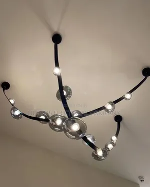 Luxury Led Pendant Belt Chandelier