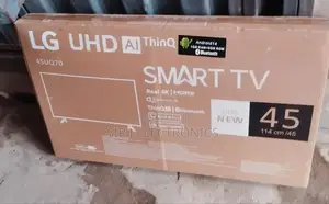 45" Lg Smart 4k Uhd Tv + Netflix + Youtube + Bluetooth + Warranty