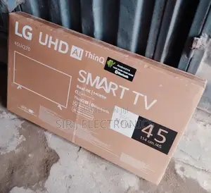 Brand New 45" Lg Smart 4k Uhd Tv + Netflix + Youtube + Bluetooth