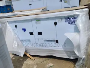 80kva Diesel Soundproof Block Powered by Perkins