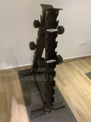 10 Steps Dumbbel Rack