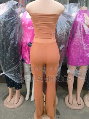 Brown New Clothes Up and Down for Women