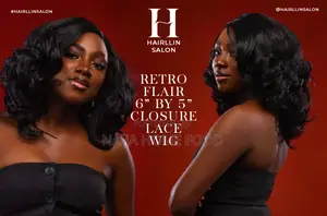 Order Retro Flair6" by 5" Closure Lace Wig by Regirl at Hairllin Salon