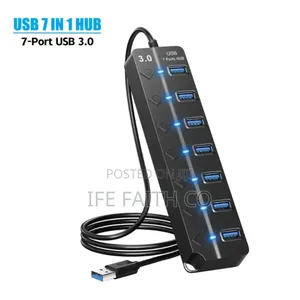 7-Port Usb 3.0 Hub