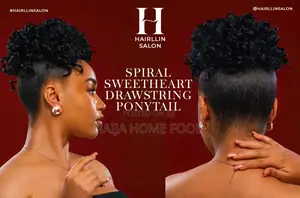 Order Spiral Sweetheartdrawstring Ponytail by Regirl at Hairllin Salon