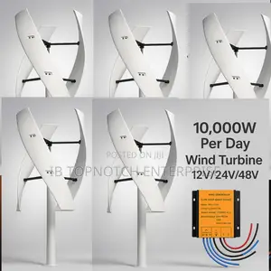 10000w Per Day 48v Wind Turbine Investment Against Rising Energy Costs