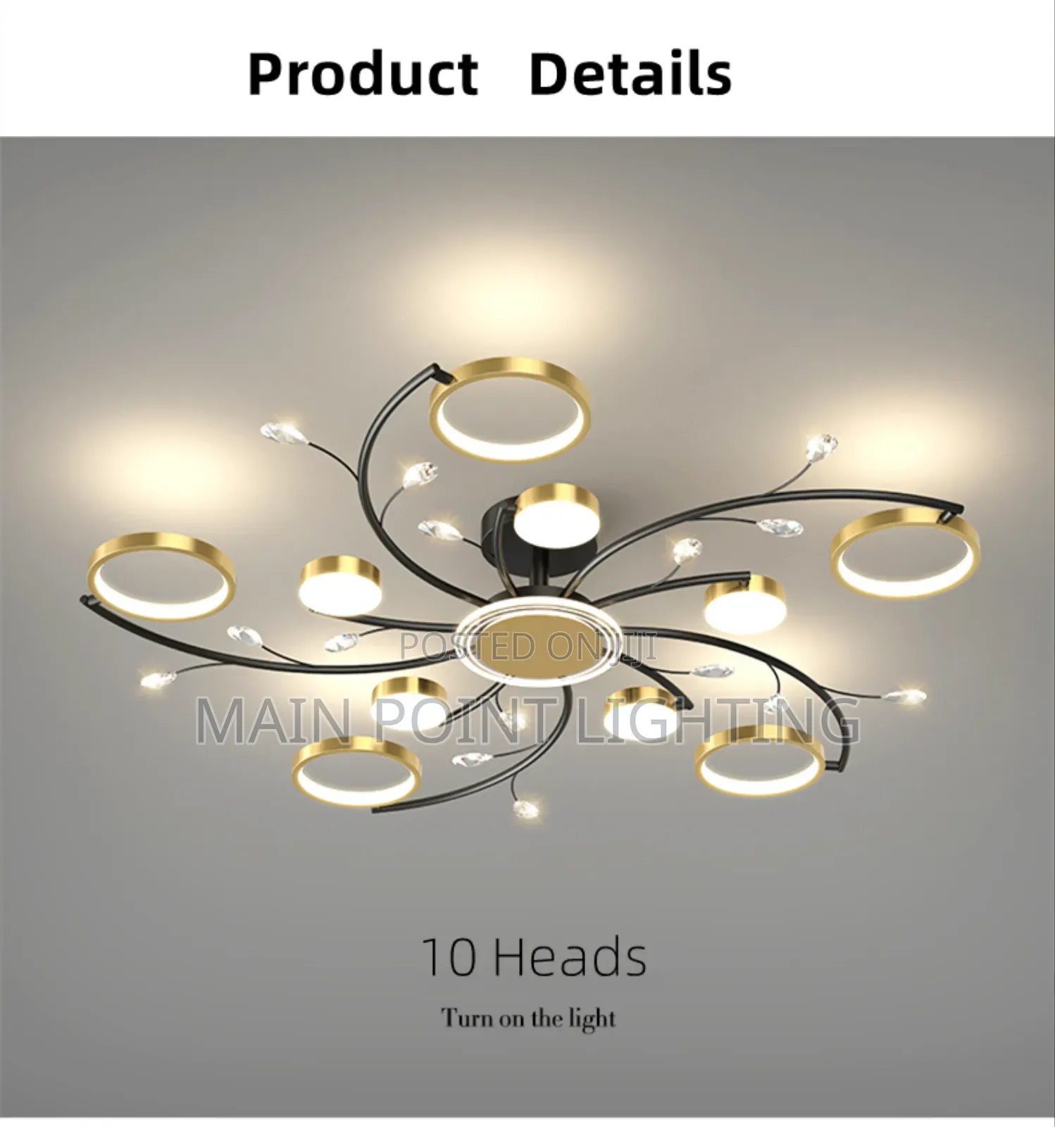 Nordic Luxury Chandelier Light