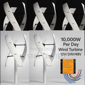 10,000w Per Day Wind Turbine That Pays You Back in Generator Savings