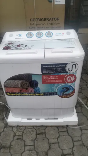 Scanfrost Sfwmtta - 6kg Twin Tub Washing Machine