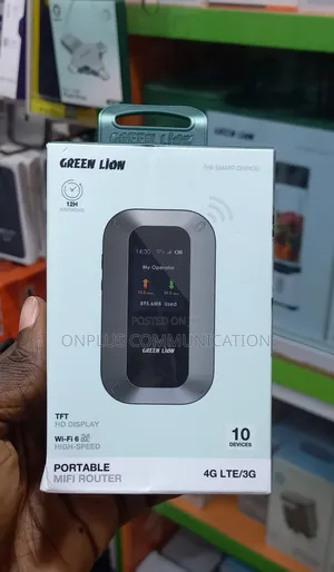 Greenlion 4g Lte Wifi 6 Mifi Router