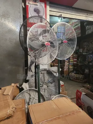 18inches Ox Standing Fan Silver