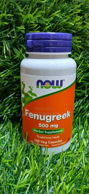 Now Foods Fenugreek 500mg- 100vegcaps