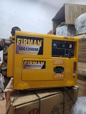 12kva Firman Diesel Generator With Key Start 100% Pure Copper Coil