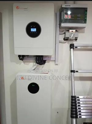 8kva Inverter Setup and 10kwh Lithium Battery Backup