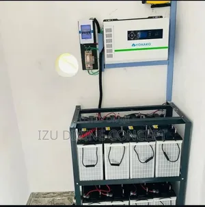 10kva Inverter Setup and 8pcs of 220amps Tubular Batteries Backup