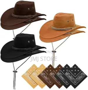 Cowboy Hat, Faux Suede Hats for Men and Women Classic