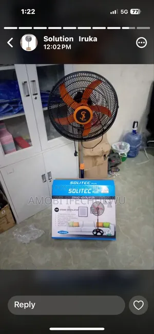 18"Inches Solitec Standing Fan
