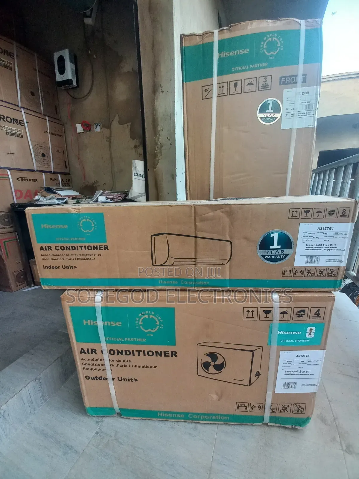 Original Hisense Split Ac 1.5 Hp