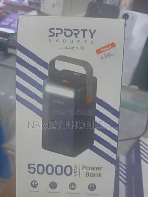 Sporty Powerbank 50000mah