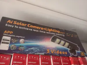 Solar Streetlight 4g Camera