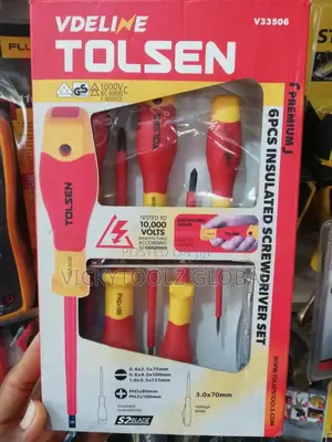 Vdeline Tolsen Insulated Screw Driver