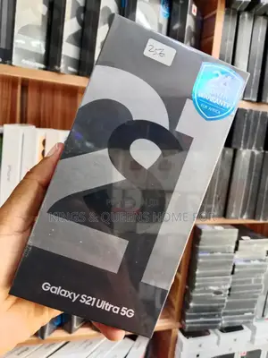 New Samsung Galaxy S21 Ultra 5G 256 GB Black