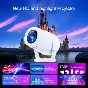 Hy400 / Hy300-T Android 13 With 16g Rom 2gb Ram Smart Projector