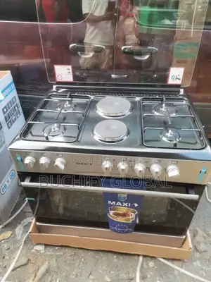 Maxi Gas Cooker With Hot Plate