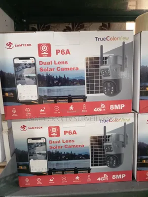 P6a Dual Lens Solar Camera