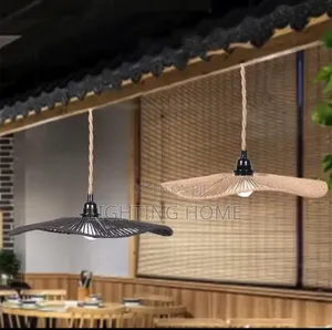 Bamboo Ratten Shape Lamp