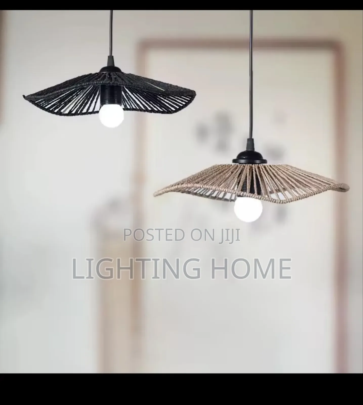Bamboo Ratten Shape Lamp