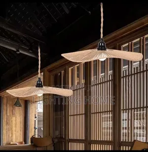 Bamboo Ratten Shape Lamp
