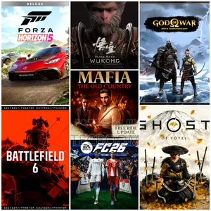 Rent Any Game of Your Choice - Fc 26,Battlefield 6,Ghost of Yotei