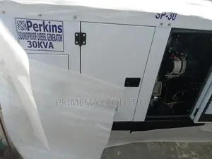 New Perkins 30 Kva Generator With 1-Year Warranty